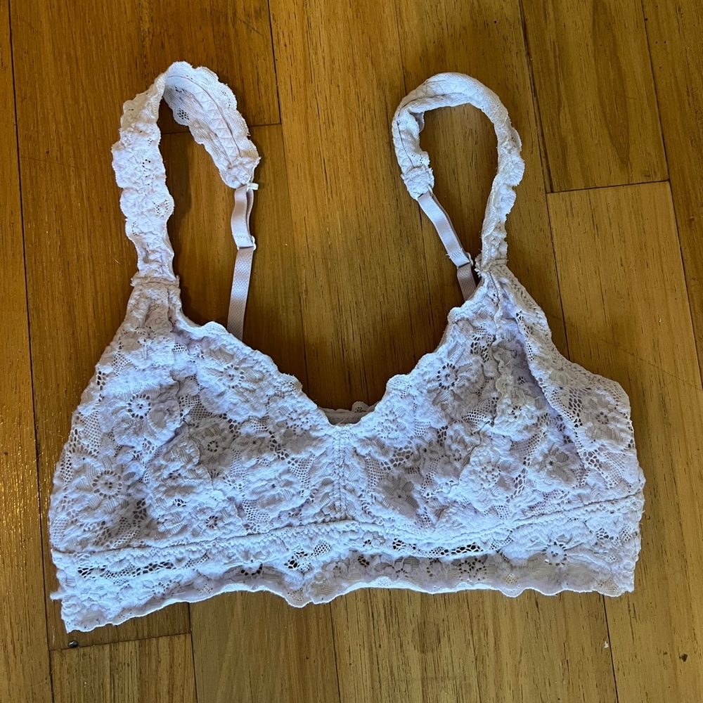 Aerie Lavender Lace Bralette